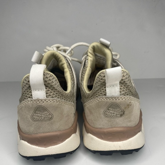 Flower Mountain Anthropologie Neutral Polka Dot Sneakers Trainers Sz 6.5 - Picture 5 of 10